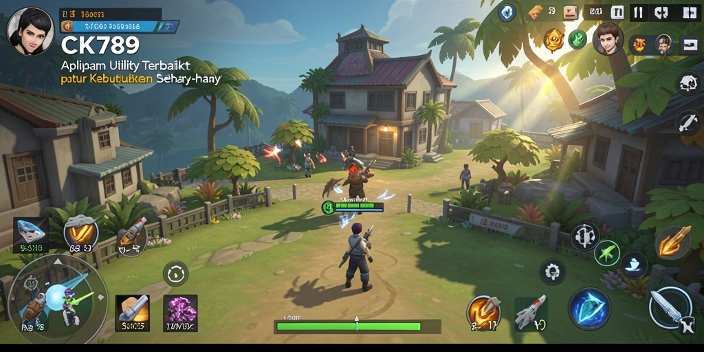 Tampilan utama CK789 yang menampilkan fitur Utility yang menarik.