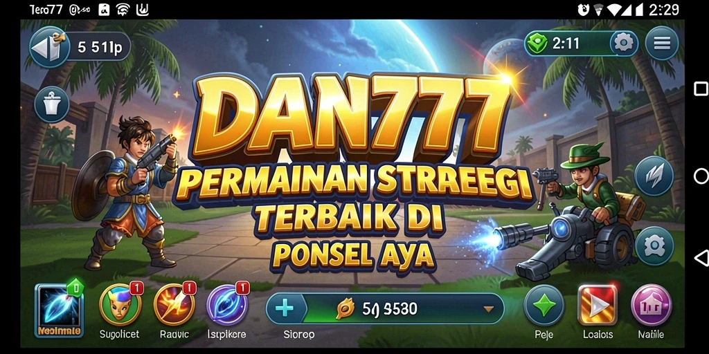 Screenshot gameplay DAN777 yang mendebarkan dan penuh strategi.