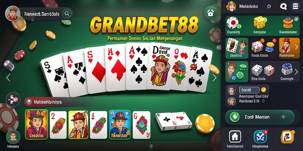 Gameplay seru dan mencengangkan di GRANDBET88.