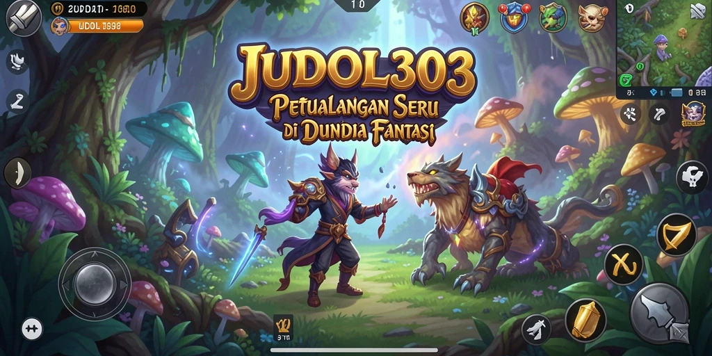 Gameplay JUDOL303 yang seru dan menegangkan di dunia petualangan.