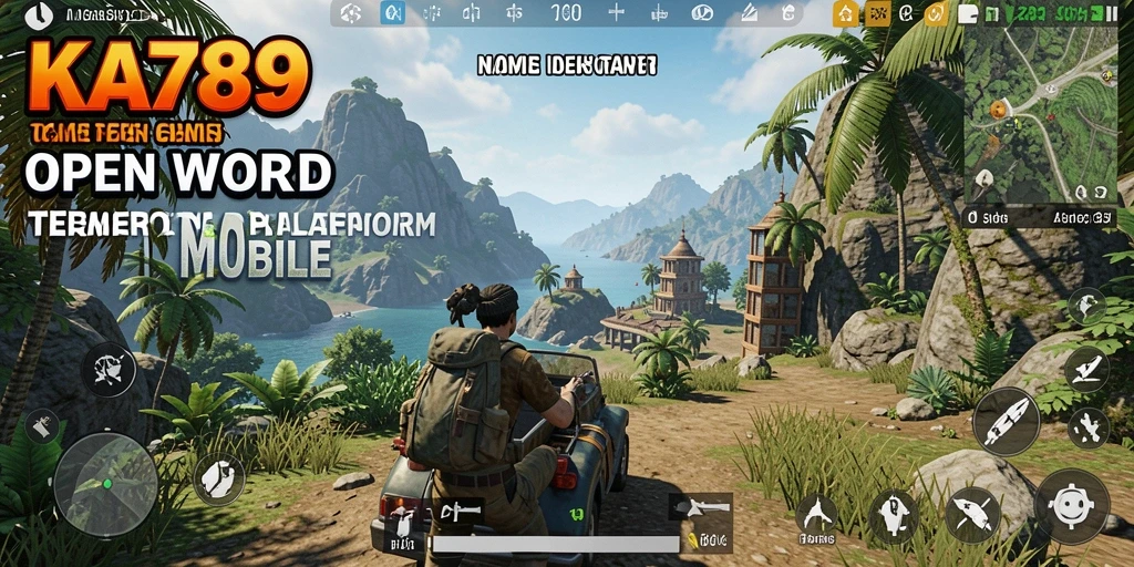 Screenshot gameplay KA789 menampilkan petualangan seru di dunia terbuka.