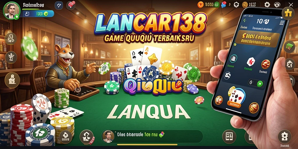 Tampilan gameplay seru LANCAR138 dalam permainan QiuQiu.
