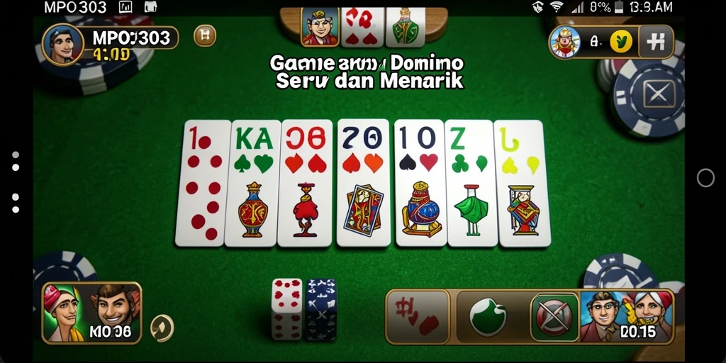 Tampilan gameplay seru dan interaktif di MPO303.