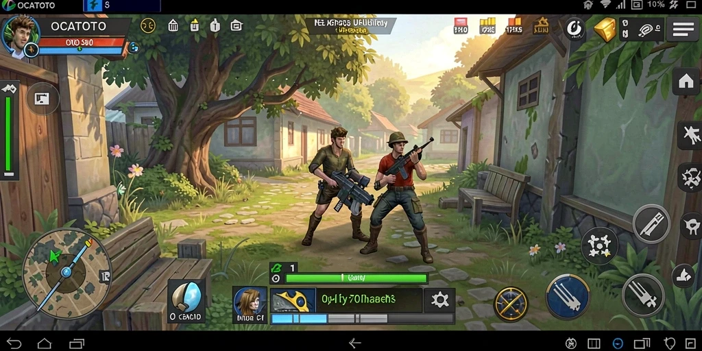 Tampilan screenshot game Utility OCATOTO dengan berbagai fitur inovatif.