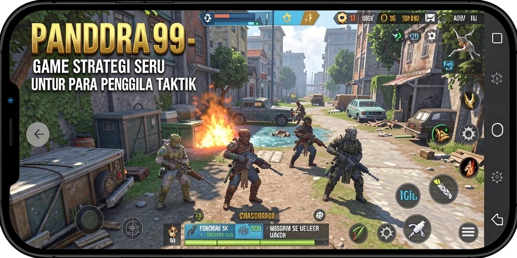 Tampilan gameplay seru dan menantang di PANDORA99.