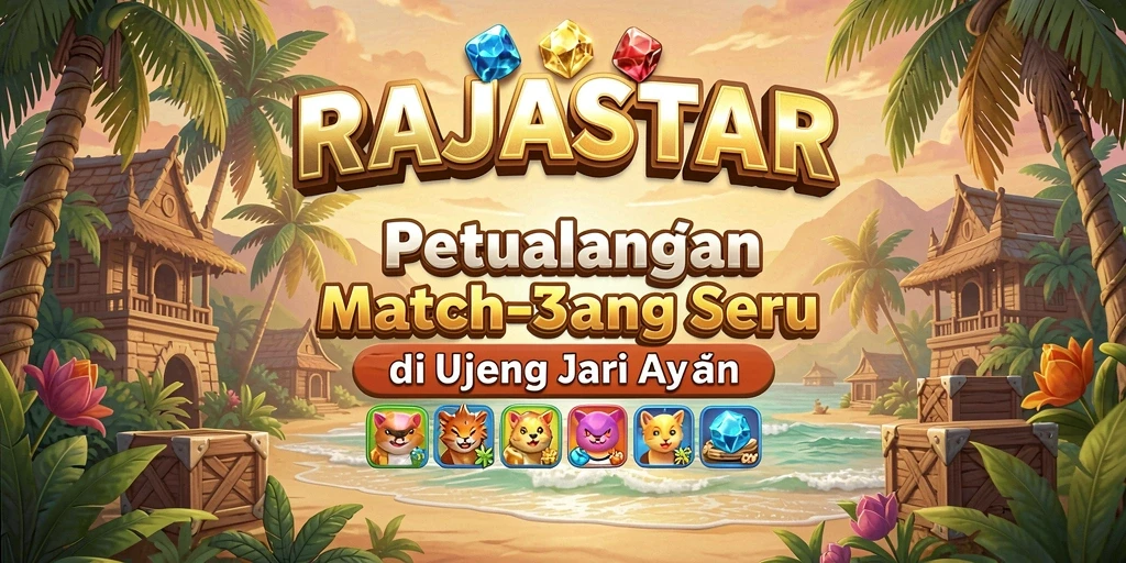Tampilan menakjubkan dari gameplay RAJASTAR yang seru.