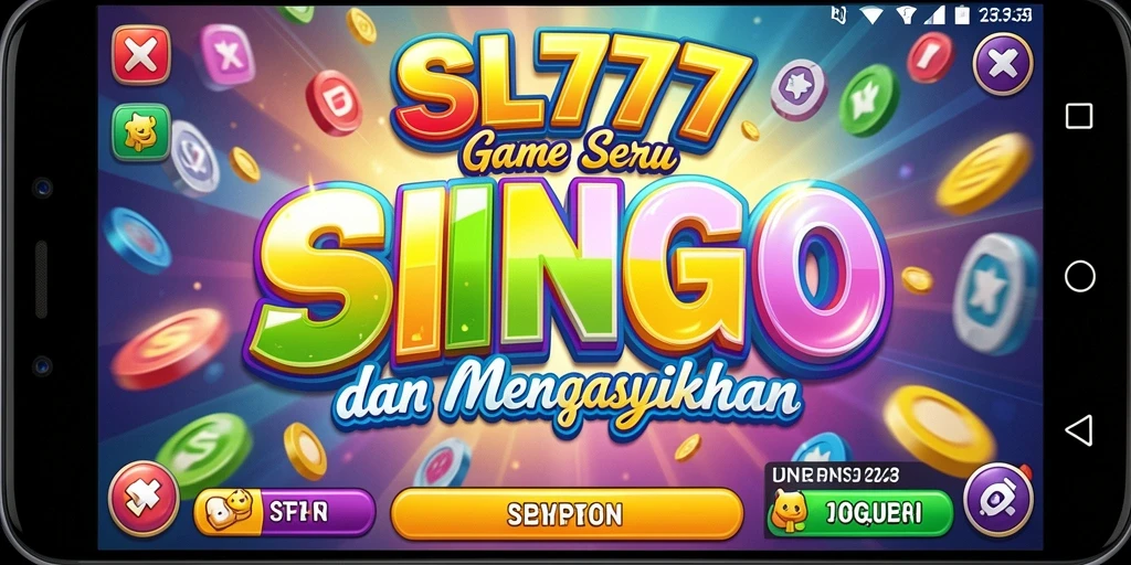 Screenshot gameplay SL777 menampilkan suasana seru Bingo.