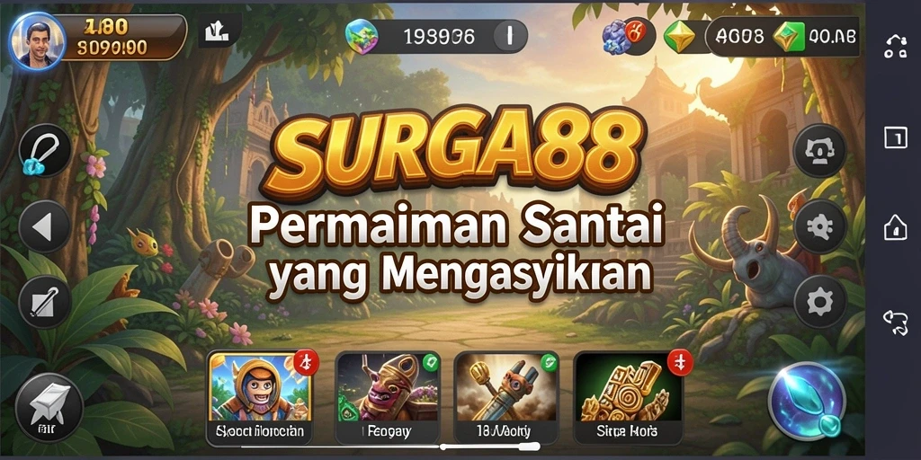 Tampilan menarik dari gameplay <strong>SURGA88</strong> yang mengasyikkan.